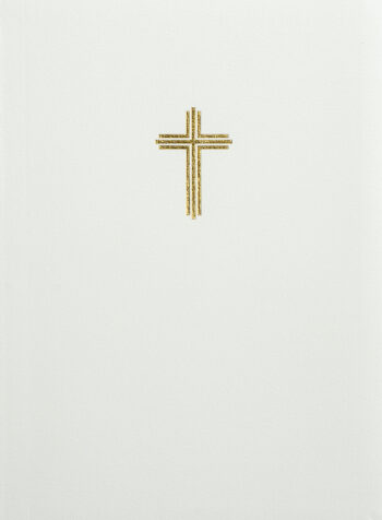 Bibel 2026 vit konstskinn slim